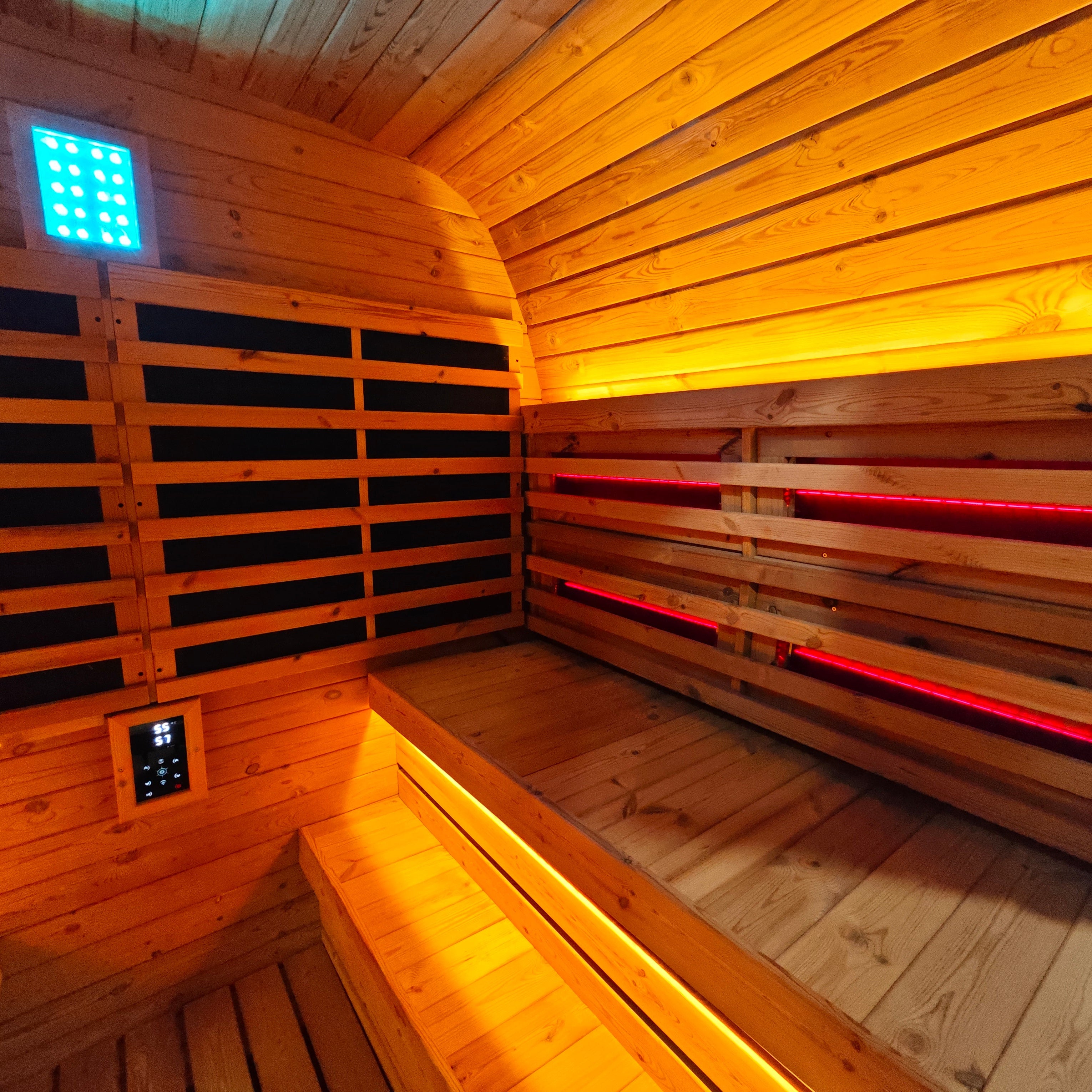 SPECTRA 4 - 4 Person Outdoor Infrared Sauna