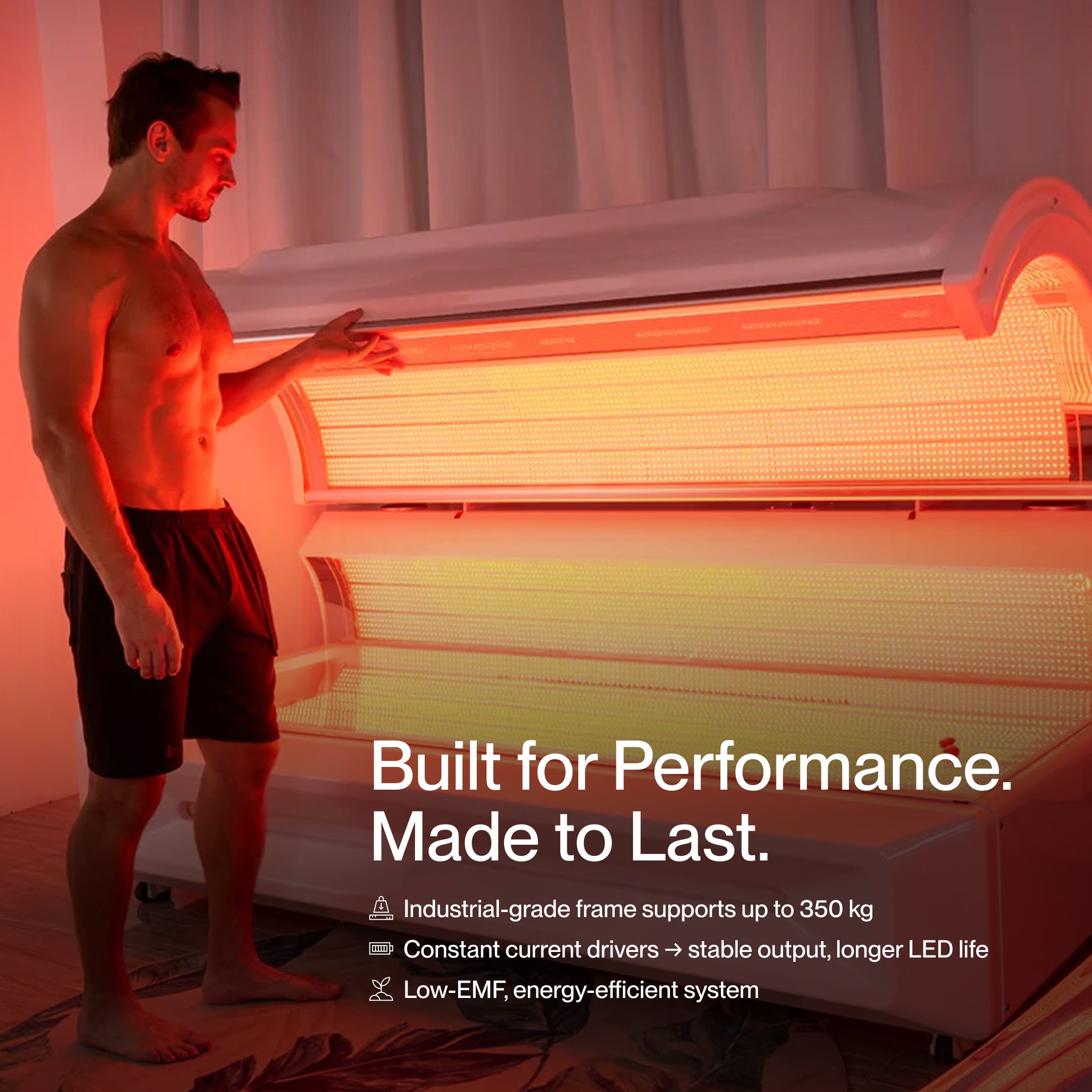 SOLARA PRO – Red Light Therapy Bed