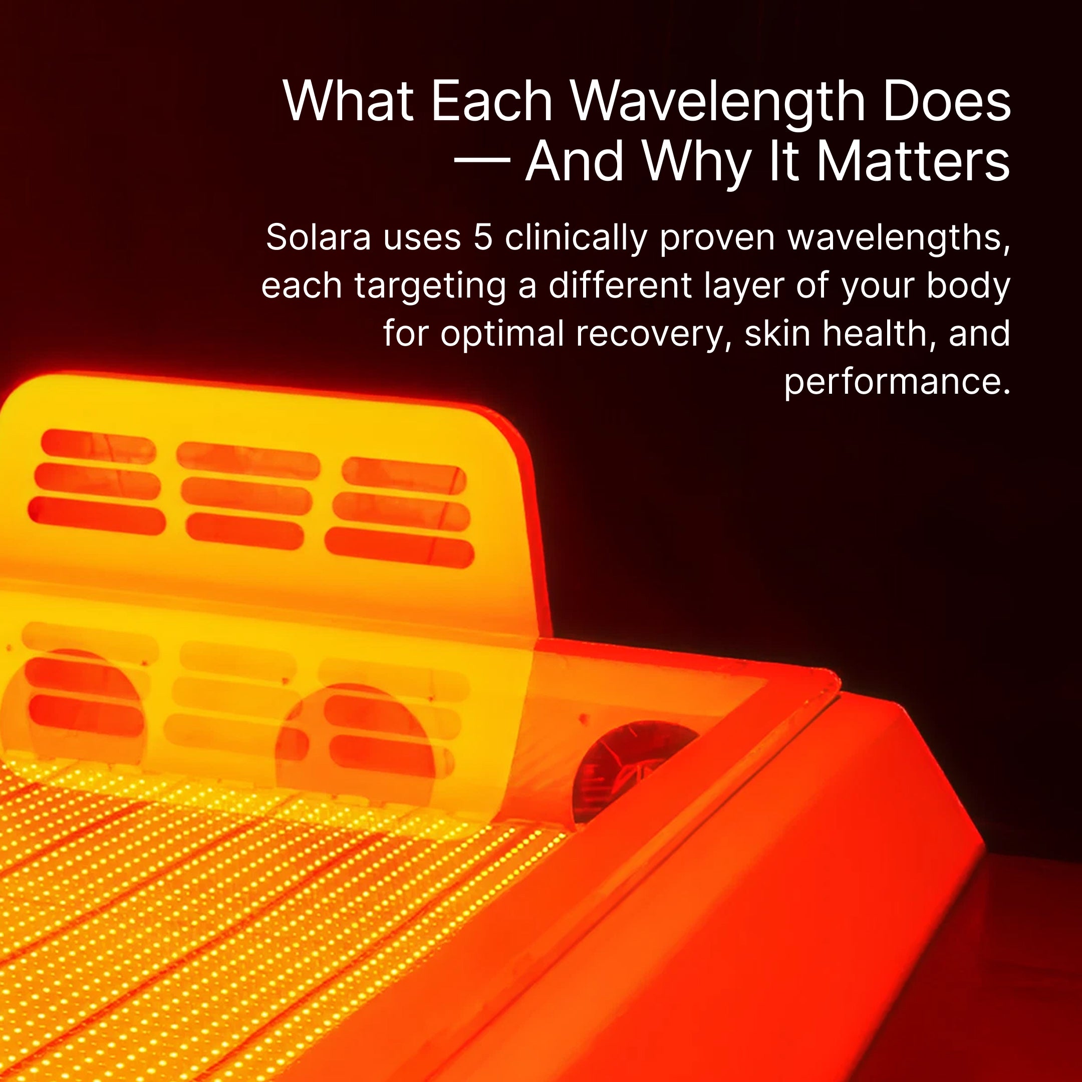 SOLARA PRO – Red Light Therapy Bed